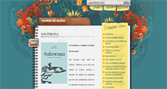 Desktop Screenshot of floresdeacero.blogspot.com