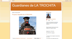 Desktop Screenshot of guardianesdelatrochita.blogspot.com