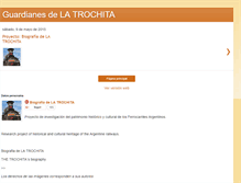 Tablet Screenshot of guardianesdelatrochita.blogspot.com