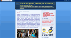 Desktop Screenshot of lardesaojose.blogspot.com