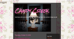 Desktop Screenshot of candycreek.blogspot.com