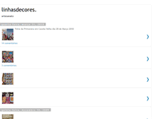 Tablet Screenshot of linhasdecores.blogspot.com
