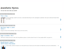 Tablet Screenshot of anesthetichymns.blogspot.com