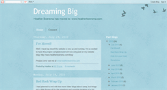 Desktop Screenshot of heatherboersma.blogspot.com