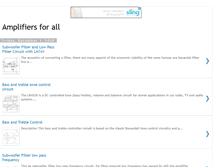 Tablet Screenshot of amplifiers-wave.blogspot.com