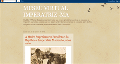 Desktop Screenshot of museu-virtual.blogspot.com