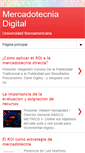 Mobile Screenshot of mercadotecniadigital.blogspot.com