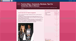 Desktop Screenshot of fashion-comments-blog.blogspot.com