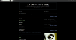 Desktop Screenshot of cronicjazz.blogspot.com