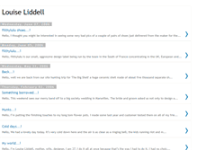 Tablet Screenshot of louiseliddell.blogspot.com