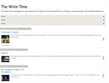 Tablet Screenshot of deanswritingtime.blogspot.com