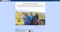 Desktop Screenshot of inspirationroad.blogspot.com