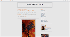 Desktop Screenshot of mena-art.blogspot.com