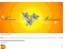 Tablet Screenshot of morenamalagueta.blogspot.com