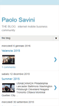 Mobile Screenshot of paolosavini.blogspot.com