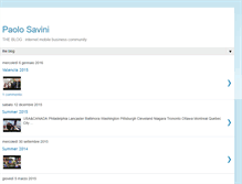 Tablet Screenshot of paolosavini.blogspot.com