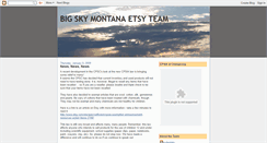 Desktop Screenshot of bigskymontanaetsyteam.blogspot.com