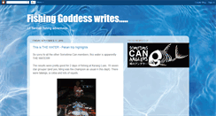 Desktop Screenshot of goddessfishing.blogspot.com