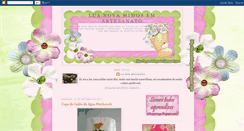 Desktop Screenshot of luanovaartesanato.blogspot.com
