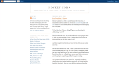 Desktop Screenshot of hockeycoma.blogspot.com