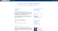 Desktop Screenshot of coach4weight.blogspot.com