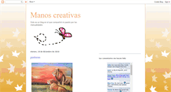 Desktop Screenshot of mapi-manoscreativas.blogspot.com