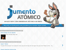 Tablet Screenshot of ojumentoatomico.blogspot.com