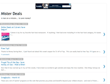 Tablet Screenshot of misterdeals.blogspot.com