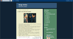 Desktop Screenshot of borgoantico.blogspot.com