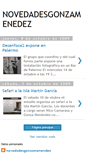 Mobile Screenshot of novedadesgonzamenendez.blogspot.com