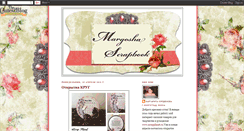 Desktop Screenshot of margoshascrapbook.blogspot.com