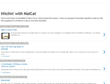 Tablet Screenshot of matcattruckin.blogspot.com