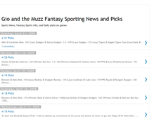 Tablet Screenshot of fantasysportingnewsandpicks.blogspot.com