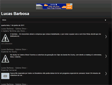 Tablet Screenshot of lucasbarbosaoficial.blogspot.com