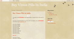 Desktop Screenshot of buyvimaxpills.blogspot.com