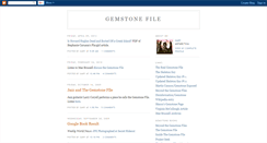 Desktop Screenshot of gemstone-file.blogspot.com