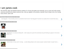 Tablet Screenshot of iamjamescook.blogspot.com