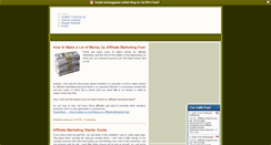 Desktop Screenshot of aboutaffiliateprogrampayperclick.blogspot.com