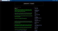 Desktop Screenshot of groovytimes90.blogspot.com