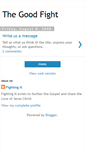 Mobile Screenshot of fightingitblog.blogspot.com