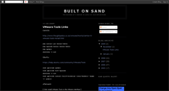Desktop Screenshot of builtonsand.blogspot.com