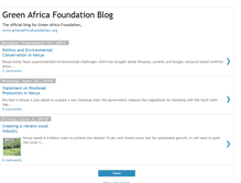 Tablet Screenshot of greenafricafoundation.blogspot.com