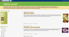 Desktop Screenshot of earthalley.blogspot.com