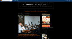 Desktop Screenshot of carnavalesdeentrerios.blogspot.com