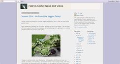 Desktop Screenshot of haleyscometnews.blogspot.com