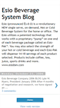 Mobile Screenshot of esiobeverageblog.blogspot.com