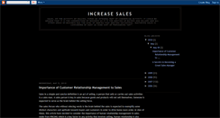 Desktop Screenshot of increasesales.blogspot.com