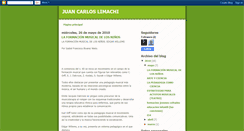 Desktop Screenshot of juancarloslimachi.blogspot.com
