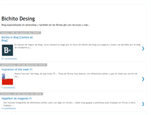 Tablet Screenshot of bichitodesing.blogspot.com