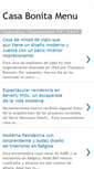 Mobile Screenshot of casabonitamenu.blogspot.com